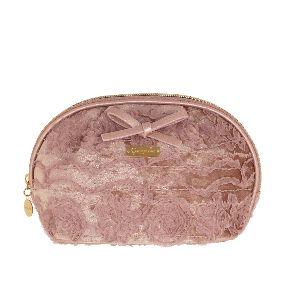 Camomilla Pouch M Velvet Rose