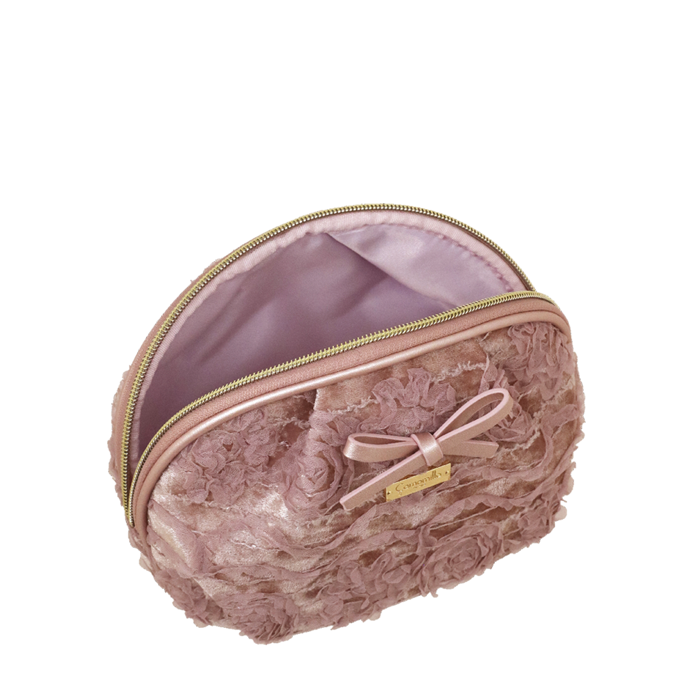 Camomilla Pouch M Velvet Rose