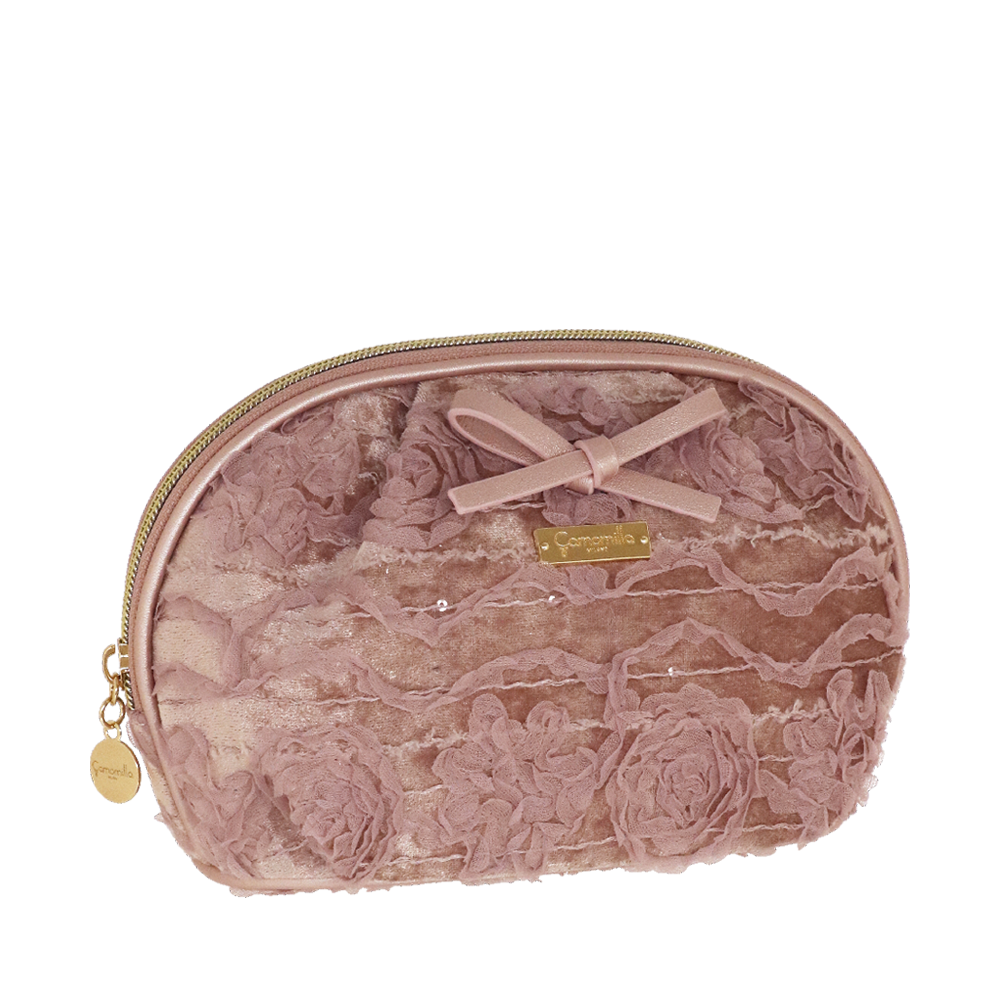 Camomilla Pouch M Velvet Rose