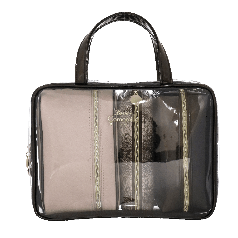 Camomilla Set Beauty Bag M Couture Snake