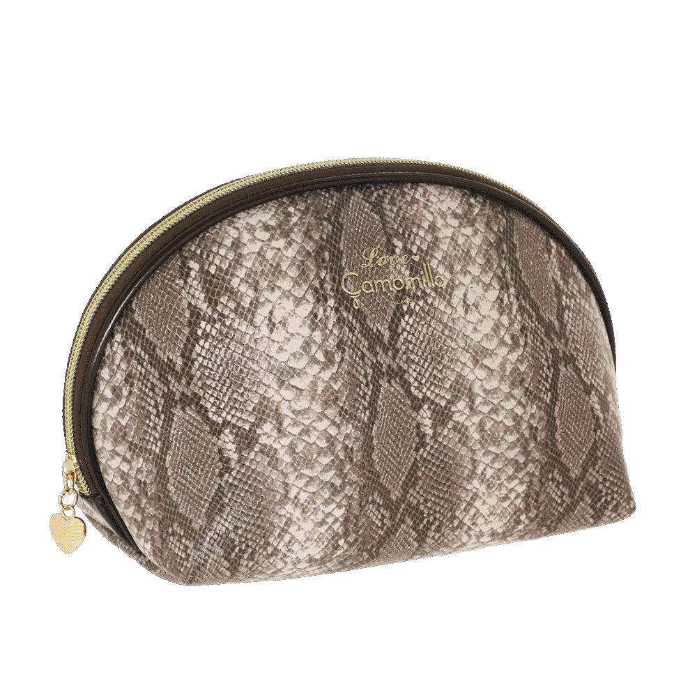 Camomilla Pouch Couture Snake pochette beauty animalier