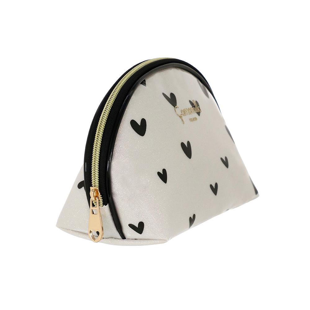 Camomilla Pouch L Love Me Bianco
