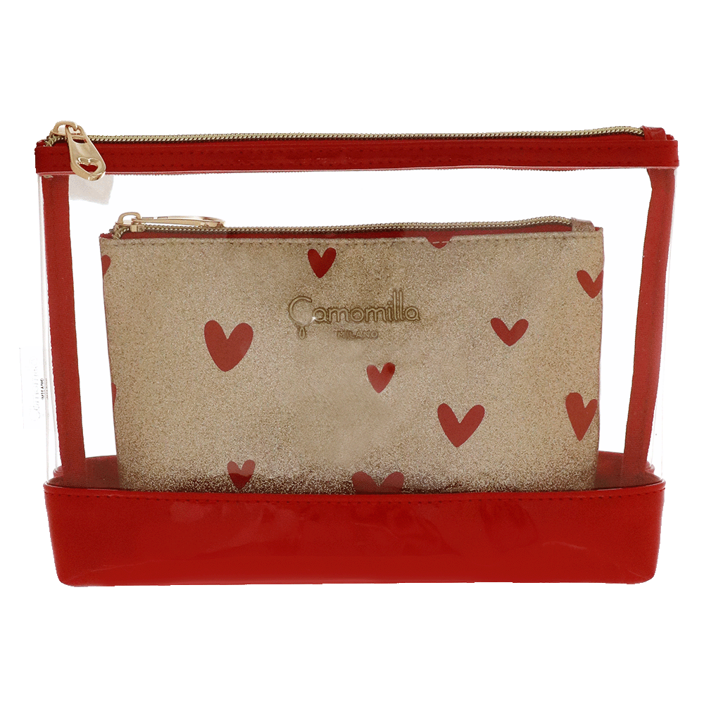 Camomilla Set Buste Love Me Duo Pochette Glitter