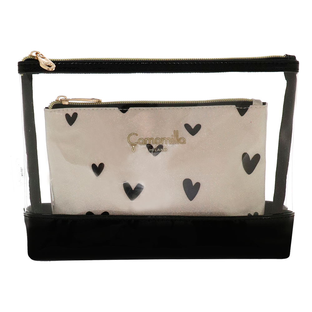 Camomilla Set Buste Love Me Duo Pochette Glitter