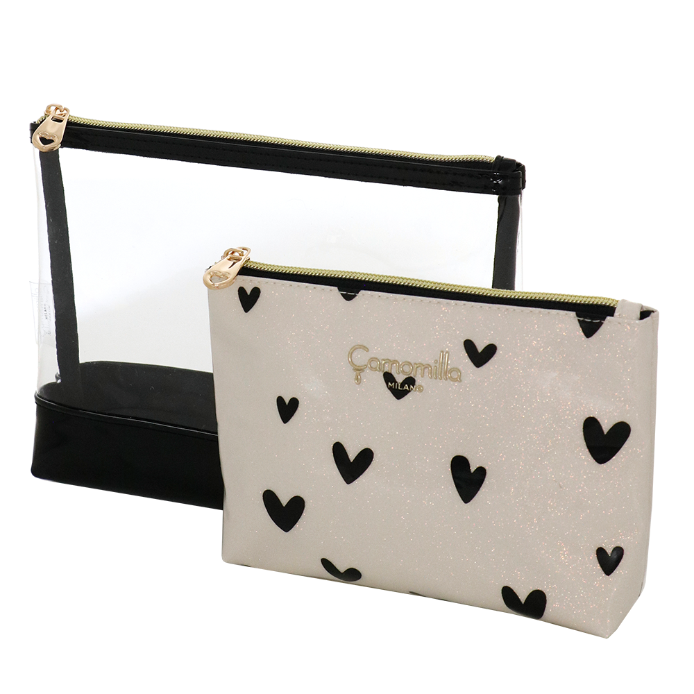 Camomilla Set Buste Love Me Duo Pochette Glitter