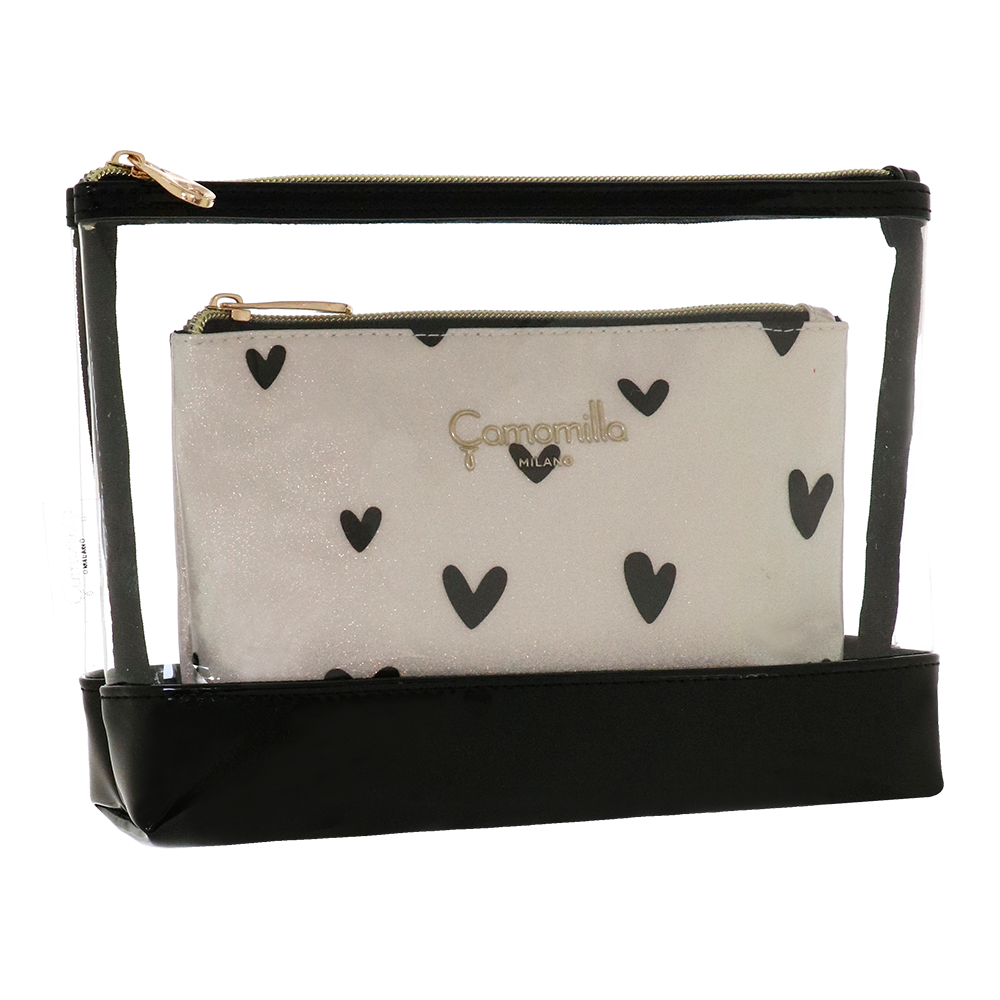 Camomilla Set Buste Love Me Duo Pochette Glitter