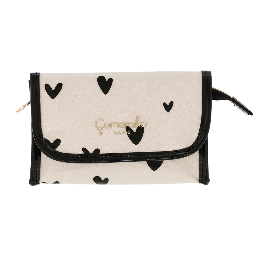 Camomilla Vanity Love Me Bianco pochette con specchietto