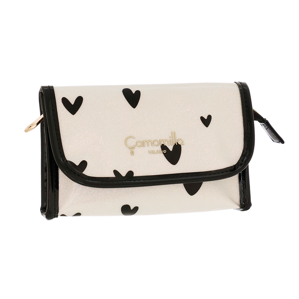 Camomilla Vanity Love Me Bianco pochette con specchietto