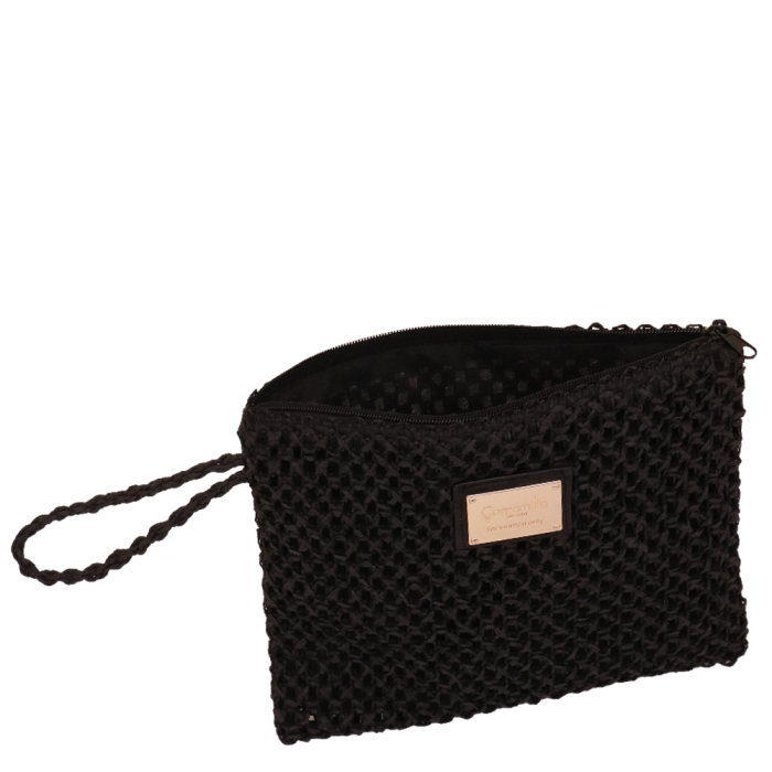 CAMOMILLA BUSTA PIATTA M CROCHET NERO