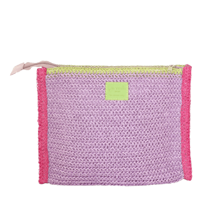 CAMOMILLA BUSTA MARE L CROCHET COLORFUL LILLA