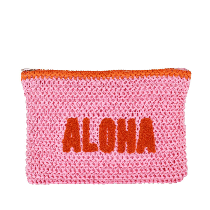 CAMOMILLA BUSTA PIATTA MARE M CROCHET COLORFUL ROSA