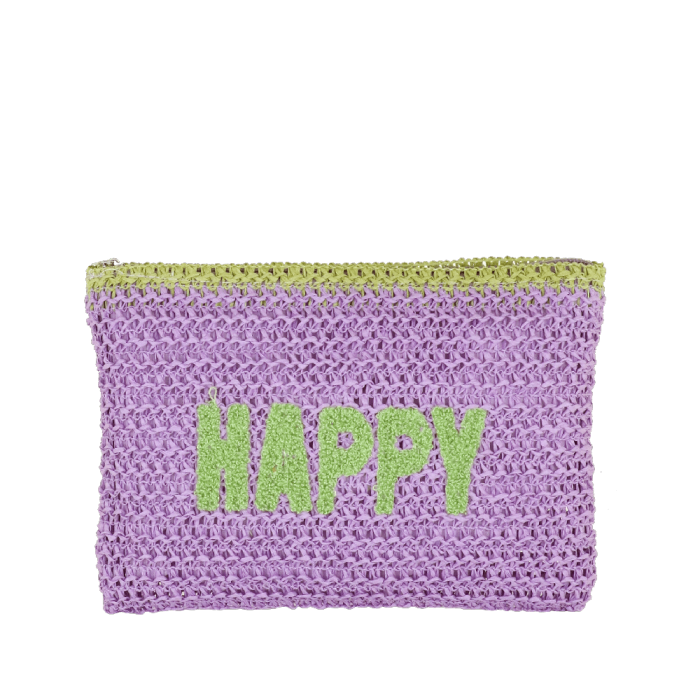 CAMOMILLA BUSTA PIATTA MARE M CROCHET COLORFUL LILLA
