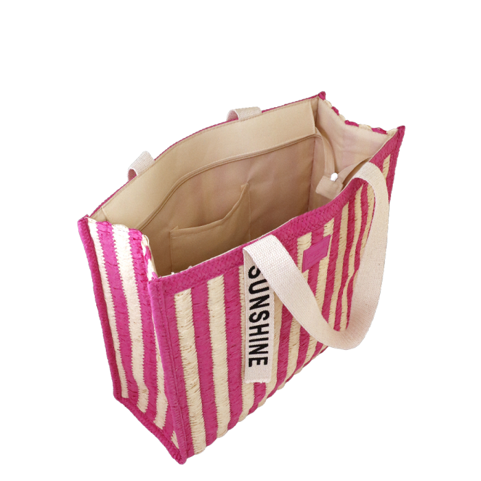 CAMOMILLA BORSA MARE M SUNSHINE FUXIA