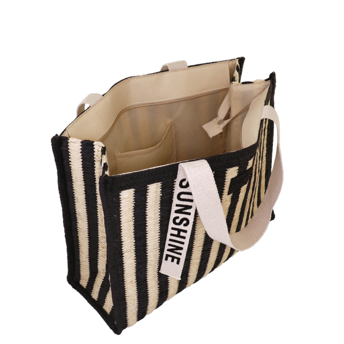 CAMOMILLA BORSA MARE M SUNSHINE NERO
