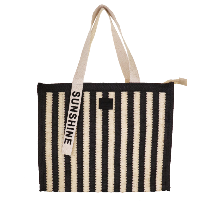 CAMOMILLA BORSA MARE M SUNSHINE NERO