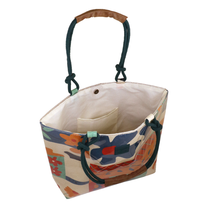 CAMOMILLA BORSA MARE L ROPE VERDE