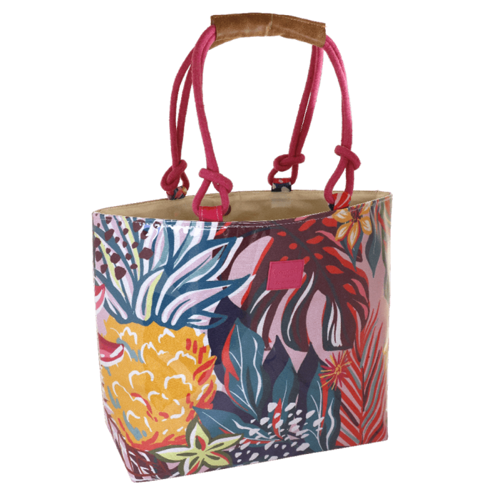 CAMOMILLA BORSA MARE L ROPE FUXIA
