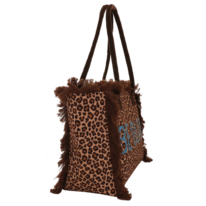 CAMOMILLA BORSA CITY BE GLAM FRANGE TURCHESE