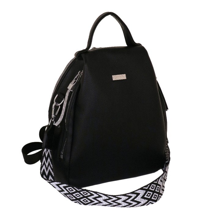 CAMOMILLA ZAINO CHIC FRIZZY NERO