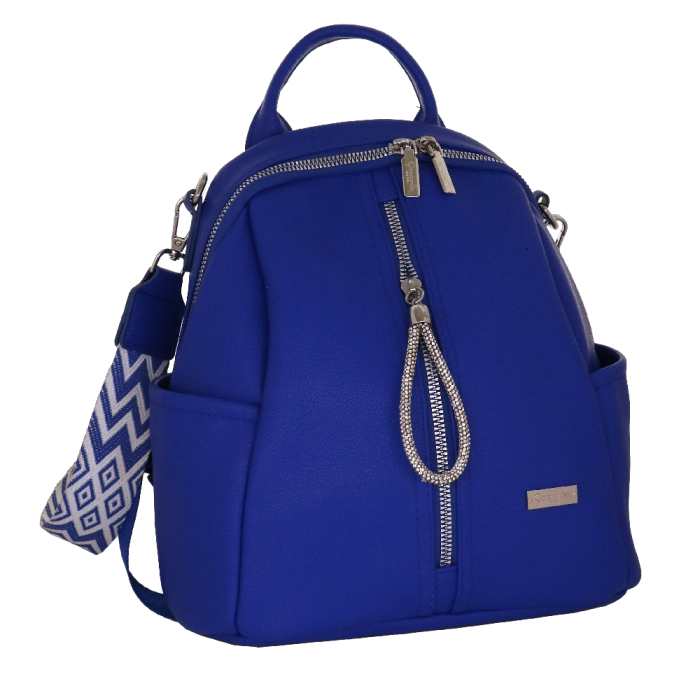 CAMOMILLA ZAINO CITY FRIZZY BLU