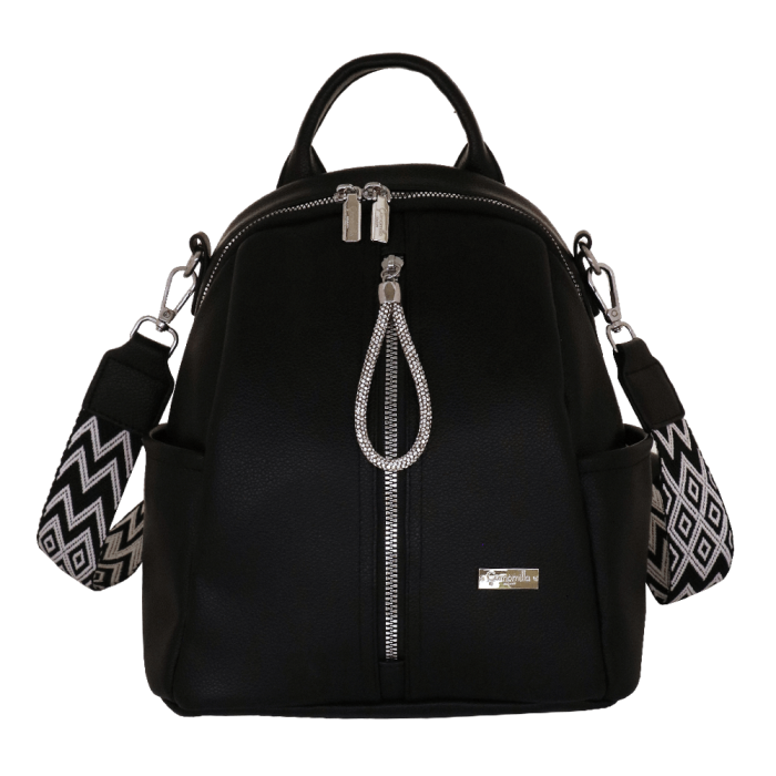 CAMOMILLA ZAINO CITY FRIZZY NERO