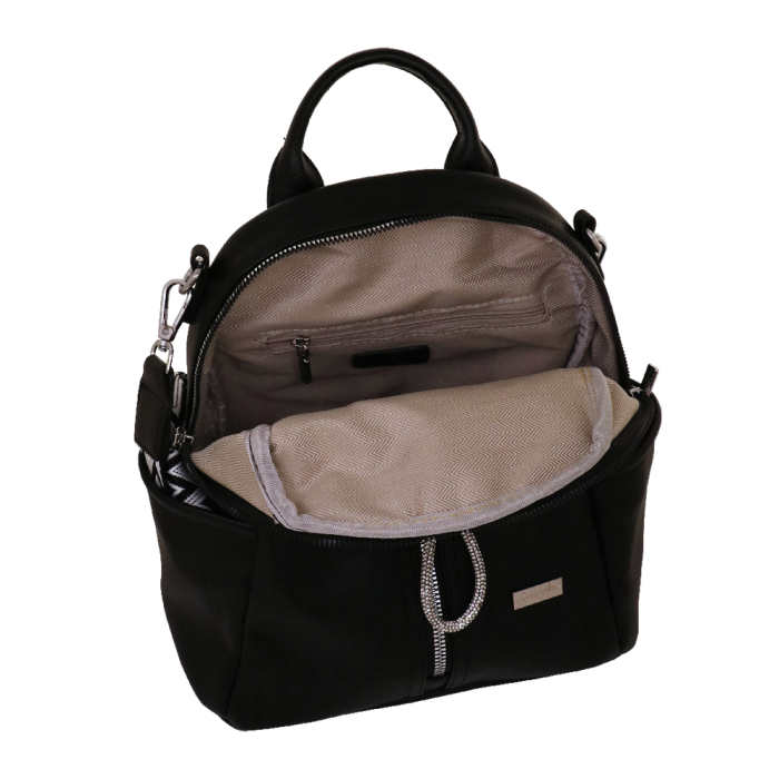 CAMOMILLA ZAINO CITY FRIZZY NERO
