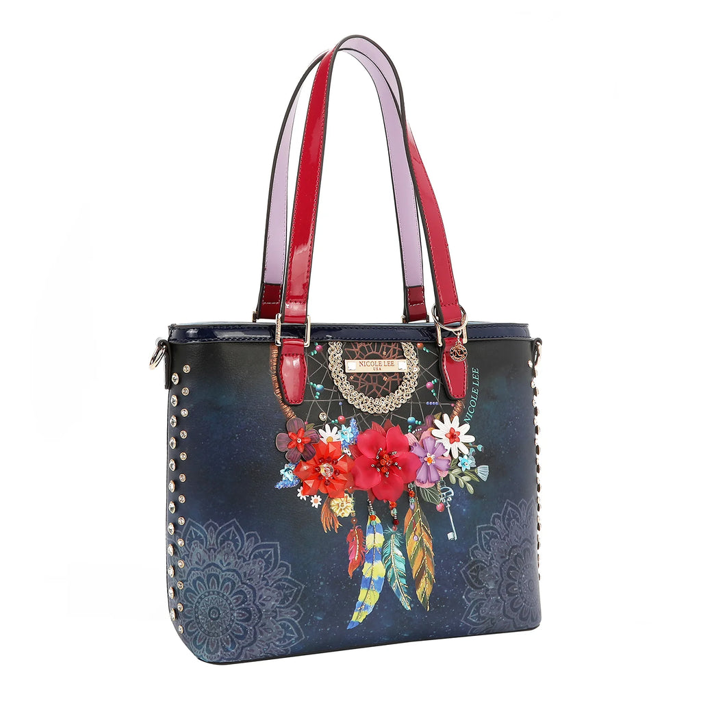 Nicole Lee Dream Comes True Tote Bag borsa tote in similpelle vegana