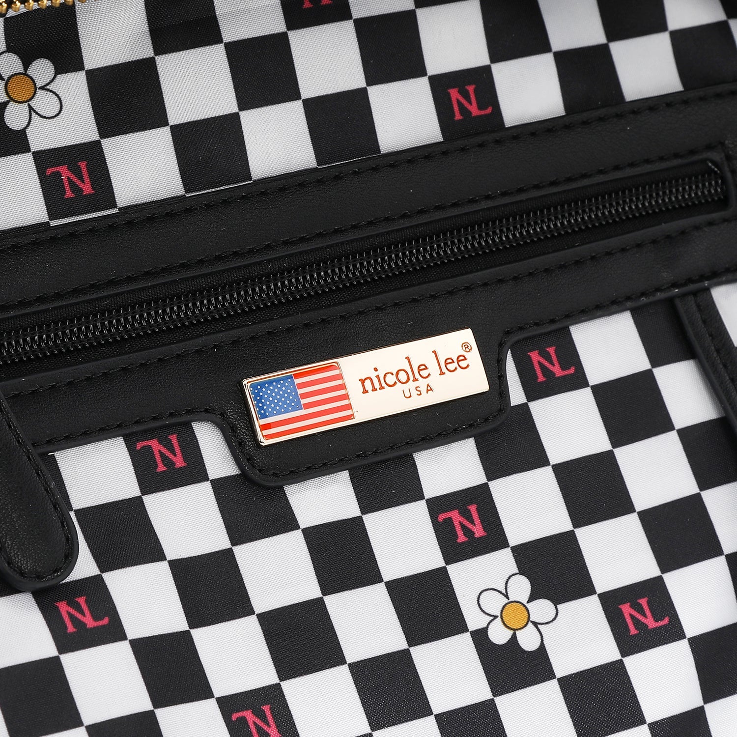 Nicole Lee Family Yearbook Tote Bag borsa tote in similpelle vegana