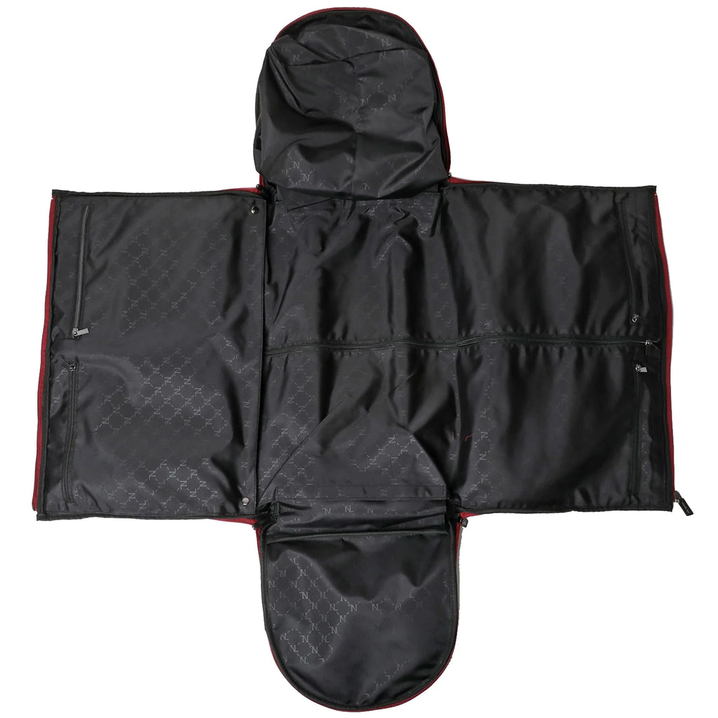 Nicole Lee Nylon Rolling Duffel Bag trolley da viaggio pieghevole