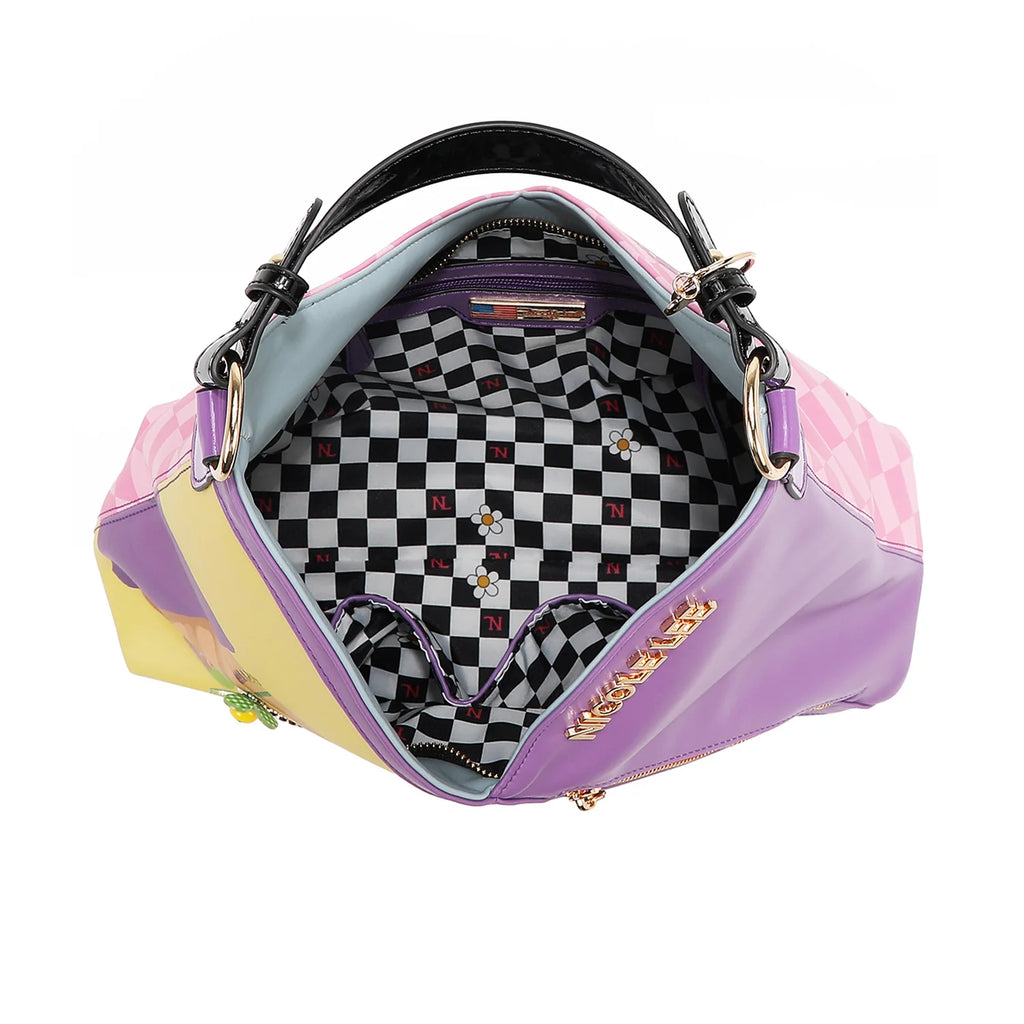 Nicole Lee Nail Polish Hobo Bag borsa a spalla