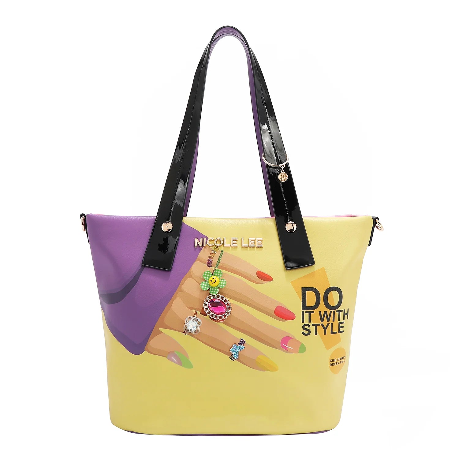 Nicole Lee Nail Polish Tote Bag
