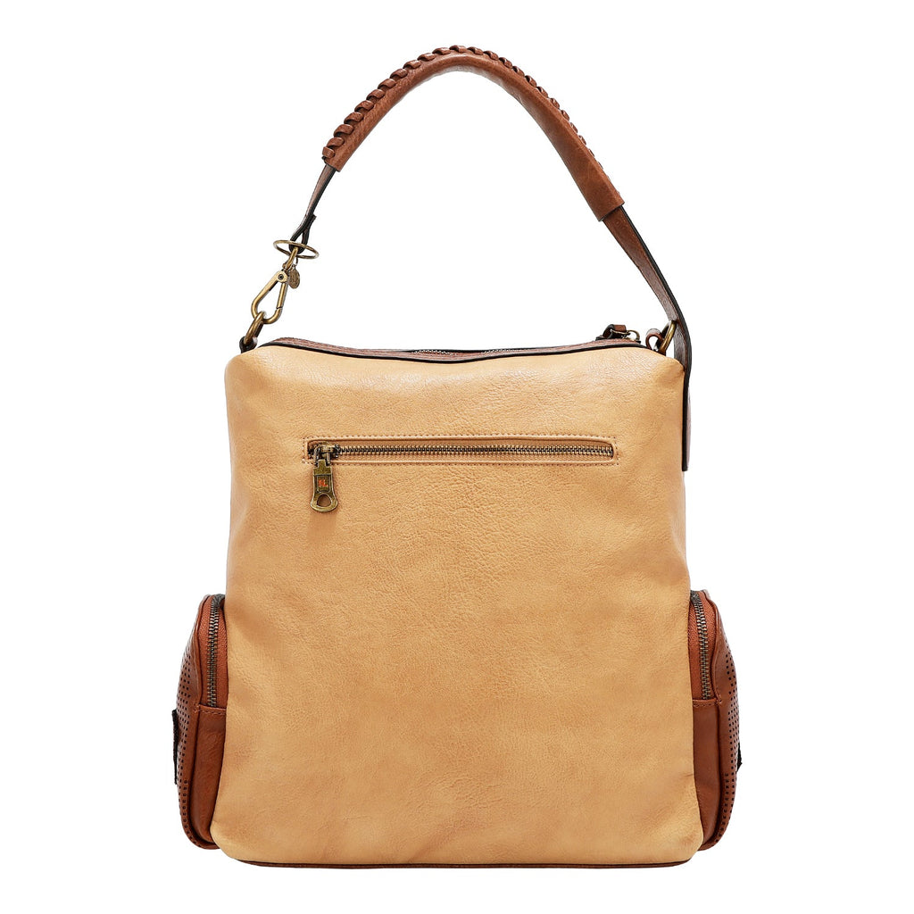 NICOLE LEE BORSA IN PELLE BROWN