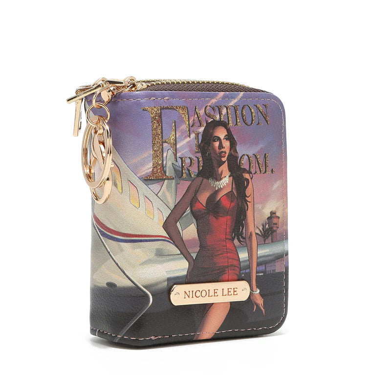 NICOLE LEE PORTA CARTE DI CREDITO TRAVEL IN FASHION