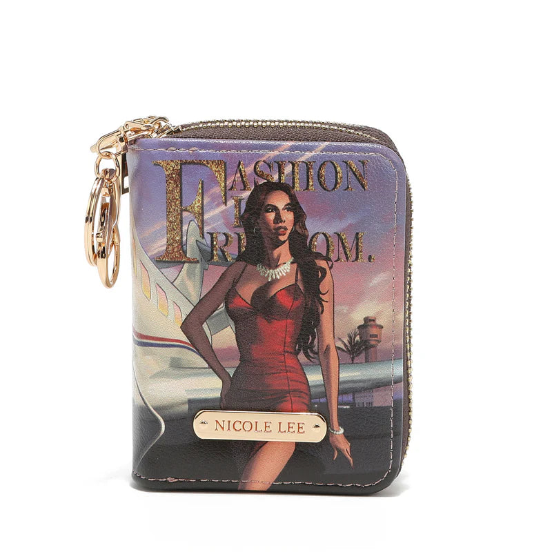 NICOLE LEE PORTA CARTE DI CREDITO TRAVEL IN FASHION