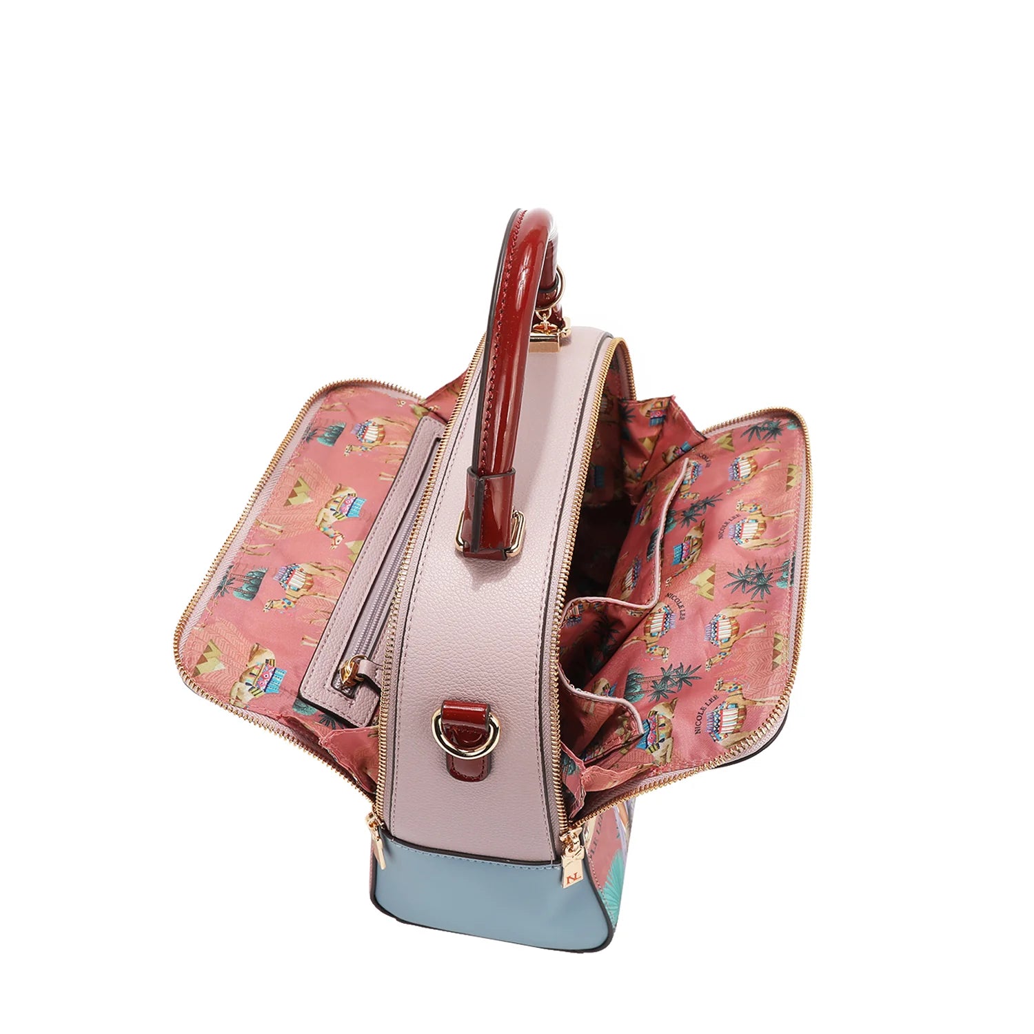 Nicole Lee Queen Cleopatra Handbag borsa a mano