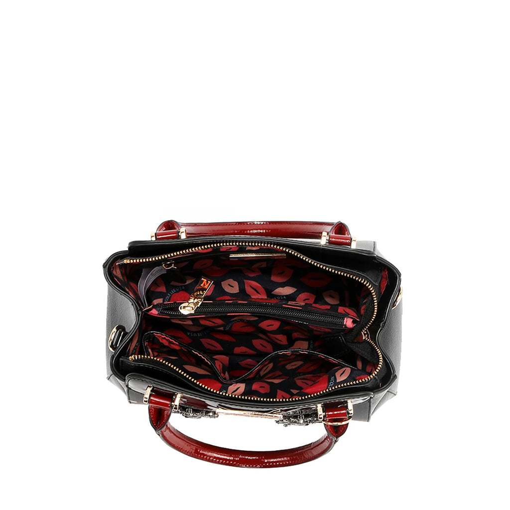 Nicole Lee Samantha la Belleza Satchel borsa a mano