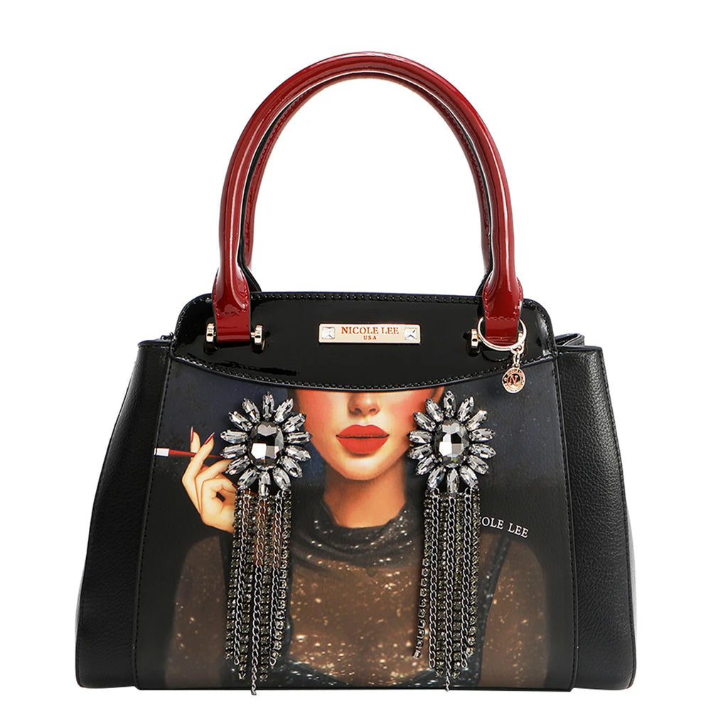 Nicole Lee Samantha la Belleza Satchel borsa a mano