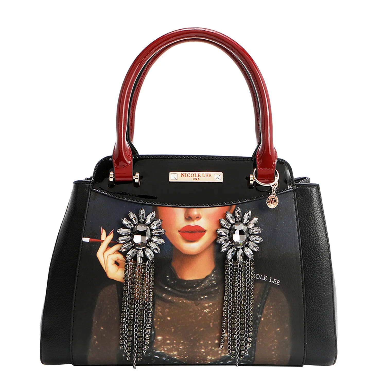 Nicole Lee Samantha la Belleza Satchel borsa a mano