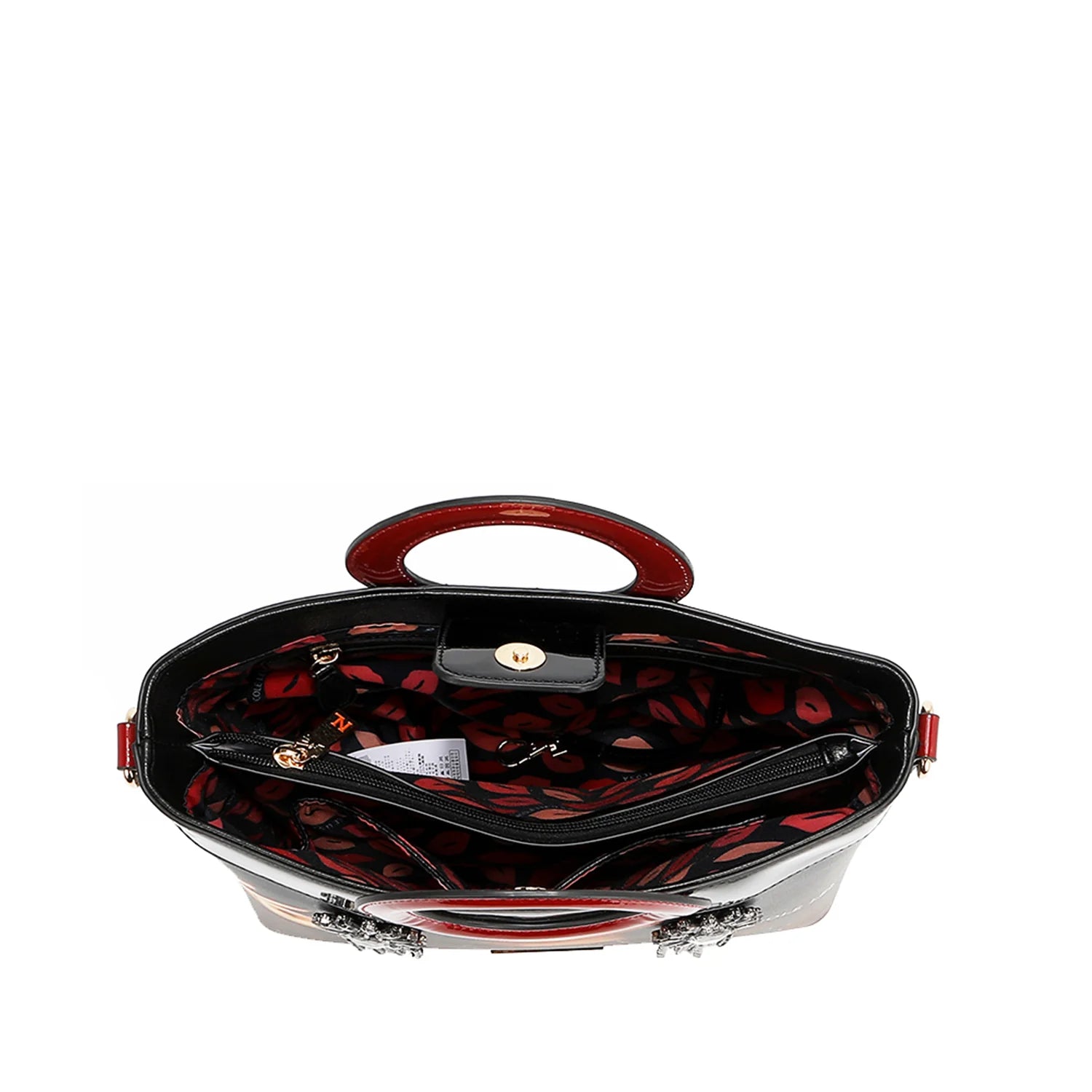 Nicole Lee Samantha la Belleza Circle Handle Bag borsa a mano