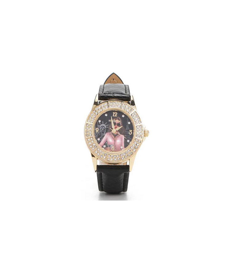NICOLE LEE OROLOGIO CAREER WOMAN BLACK