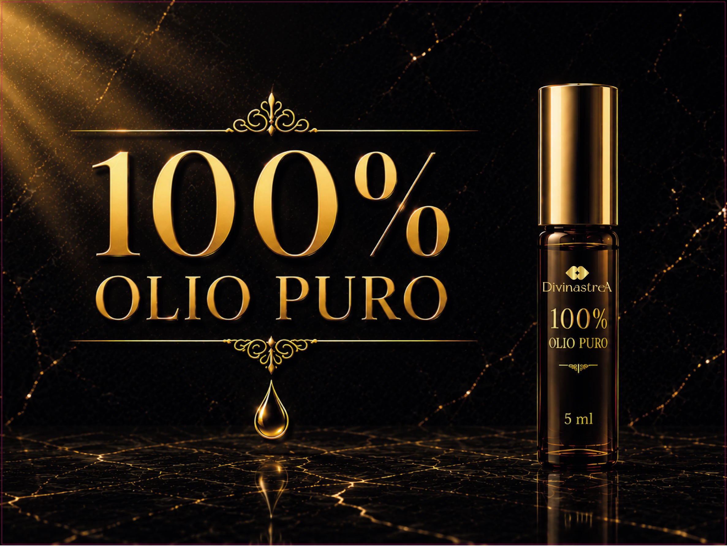 DIVINASTREA M88 Olio Profumato Roll-On 5 ml - Fragranza Cuoiata Orientale