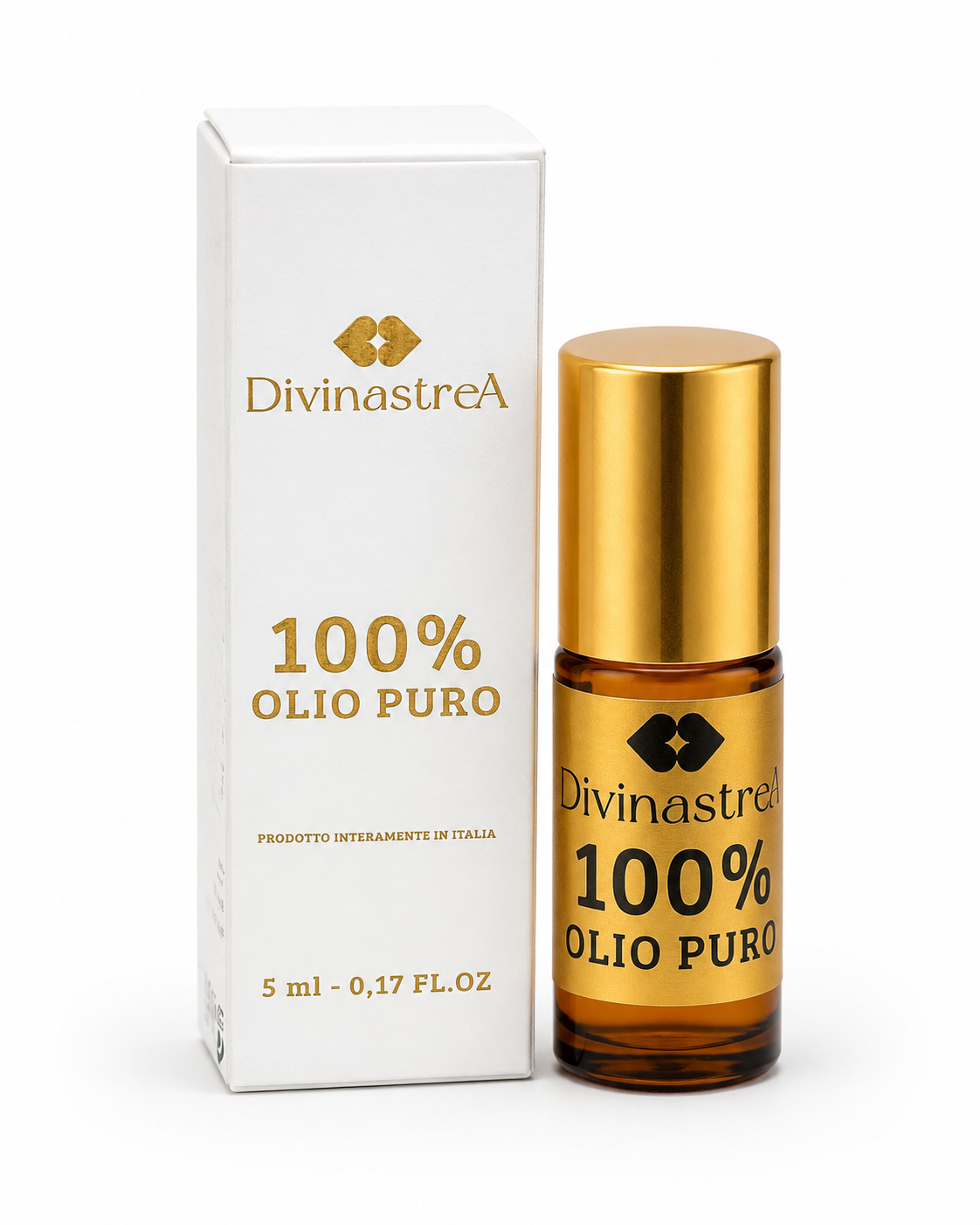 DIVINASTREA F52 Olio Profumato Roll-On 5 ml - Fragranza Gourmand Orientale